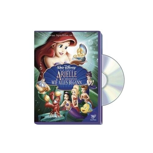 DVD WALT DISNEY - ARIELLE 3 - DIE MEERJUNGFRAU - WIE ALLES BEGANN *** NEU *** - Bild 1 von 1