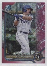 2022 Bowman Chrome Prospects Mega Box Fuchsia Mojo Refractor Peyton Wilson 0m4r