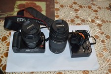 Canon EOS Rebel XSi 12MP DSLR Camera W/18-55mm, 35-70mm 75-300MM Lens
