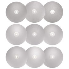 6" x 1/2" Arbor Flat Diamond Lap Set for GRINDING 120-3000 Grit