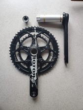 ROTOR 3D F Chainset 52/36T, 170mm, Used in good condition