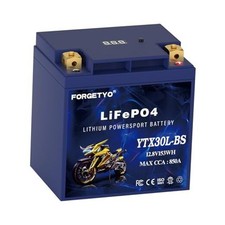 Lithium YTX30L-BS, 850A LiFePO4 Motorcycle Battery, 12V 12AH YTX30L-BS-12AH