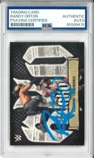 RANDY ORTON SIGNED AUTOGRAPH SLABBED WWE 2021 TOPPS RKO CARD  PSA DNA