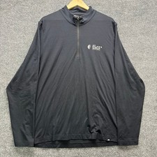 TravisMathew Golf Pullover XL Black Long Sleeve 1/4 Zip 2024 Platt Challenge