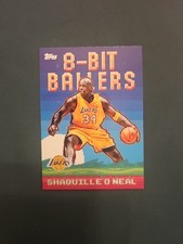 Shaquille O'Neal 2025-26 Topps  8-Bit Ballers Card #8B-21 Los Angeles Lakers