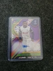 2025 Topps Finest Ucc Destiny Udogie /199 Purple Shimmer Auto