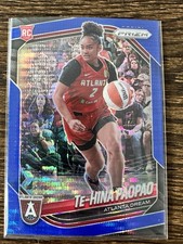 Te-Hina Paopao RC Blue Prizm /199 2025 Panini #61 Atlanta Dream 
