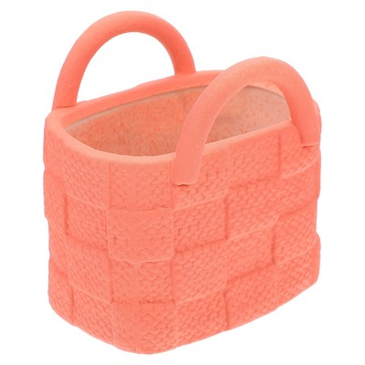  Keramikhandtasche Vase Baby in Handtaschenform Blumenarrangement