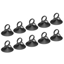 20pcs Bulb Changers 45mm Suction Cup GU10 MR16 Bulbs Replacing Tools Black PVC