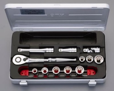 ESCO 3/8DR socket wrench set (inch) EA618P-5