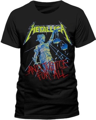METALLICA - AND JUSTICE FOR - tshirt - Unisex - T Shirt - Large - G72z