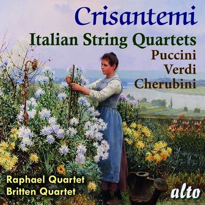 RAPHAEL & BRITTEN Q Crisantemi: Italian String Quaretes: Puccini: Cherubini (CD)