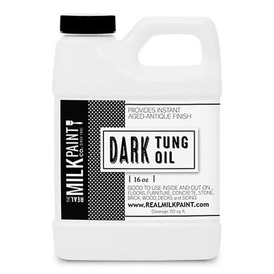 Real Milk Paint, Dark Tung Oil for Wood Finishing, Cutting Boards, Outdoor Fu...