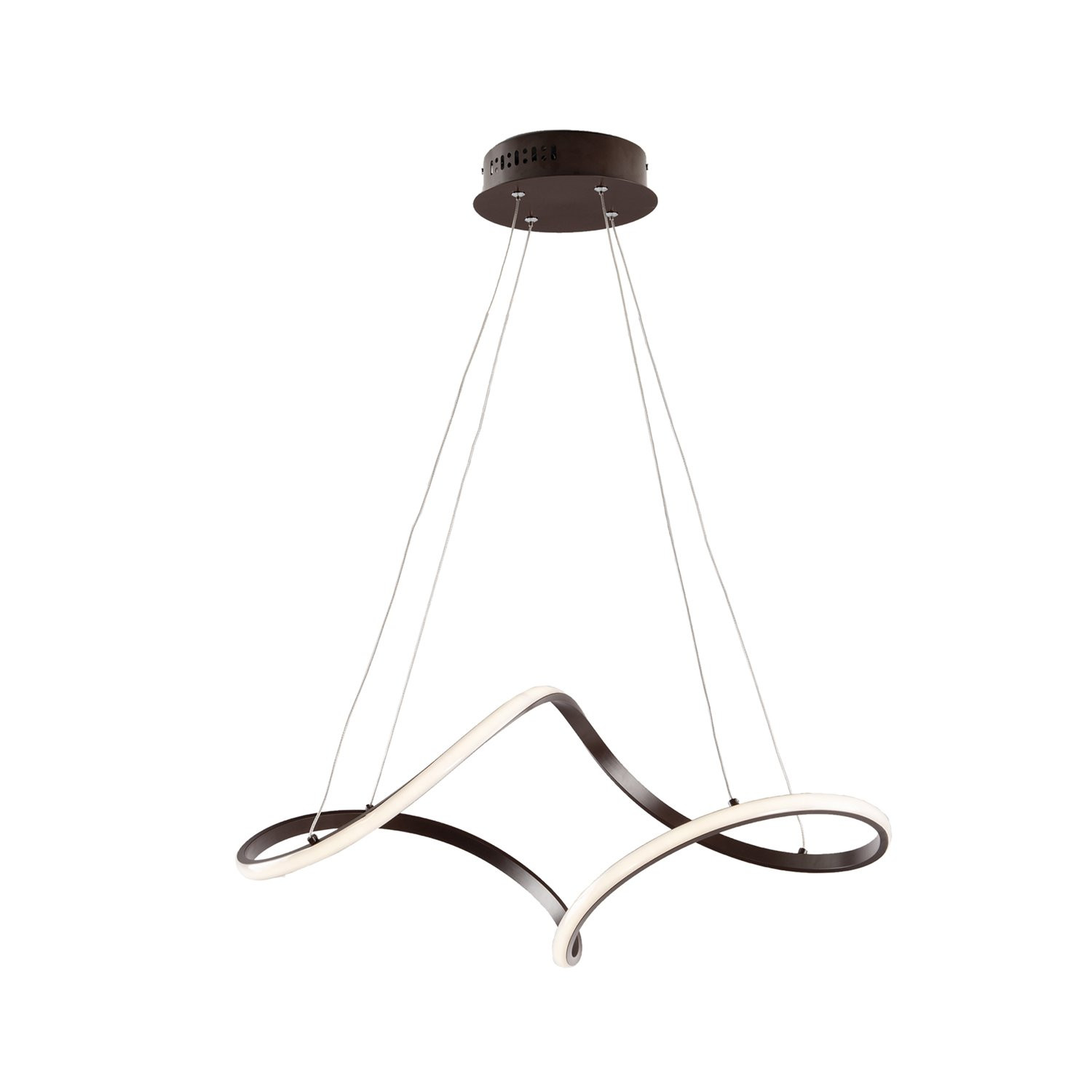 Sospensione Design Dana LED Integrato Marrone 4000K | Bonetti Illumina