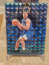 2023-24 Panini Mosaic #146 Dante Exum Reactive Blue Dallas Mavericks
