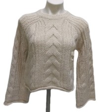 Universal Thread Cable Knit Crewneck Pullover Sweater Size XS Y54