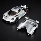 Hot Wheels Red Line Club '21 Pagani Huayra R 1/64 Silver Diecast Car