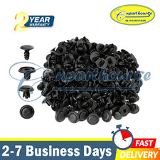 100xblack Bumper Fender Trim Retainer Clips 91501-s04-003 For Honda 8mm Hole 100xblack Bumper Fender Trim Retainer Clips 91501-s04-003 For Honda 8mm Hole