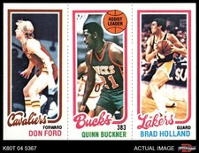 1980 Topps Don Ford / Quinn Buckner / Brad Holland 55 / 145 / 138 8 - NM/MT