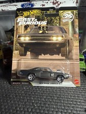 2026 HOT WHEELS PREMIUM FAST & FURIOUS 25YR 1/5 1970 DODGE CHARGER RT CHASE