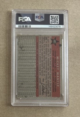 1958 Topps - Sport Magazine '58 All Star Selection Mickey Mantle