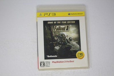 Fallout 3 Game of the Year Edition PlayStation 3 Japan JPN