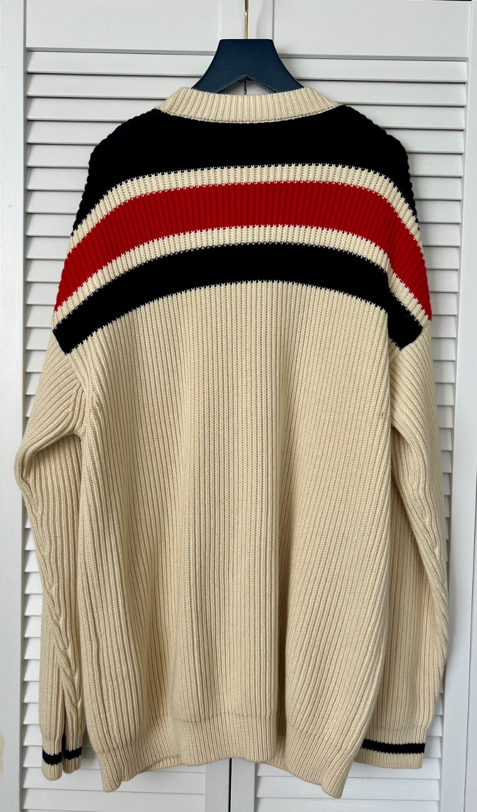 AUTHENTIC GUCCI INTERLOCKING G COTTON CARDIGAN SI… - image 8