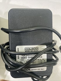 Coleco Vision Console Bundle Controllers & Steering Wheel + Power