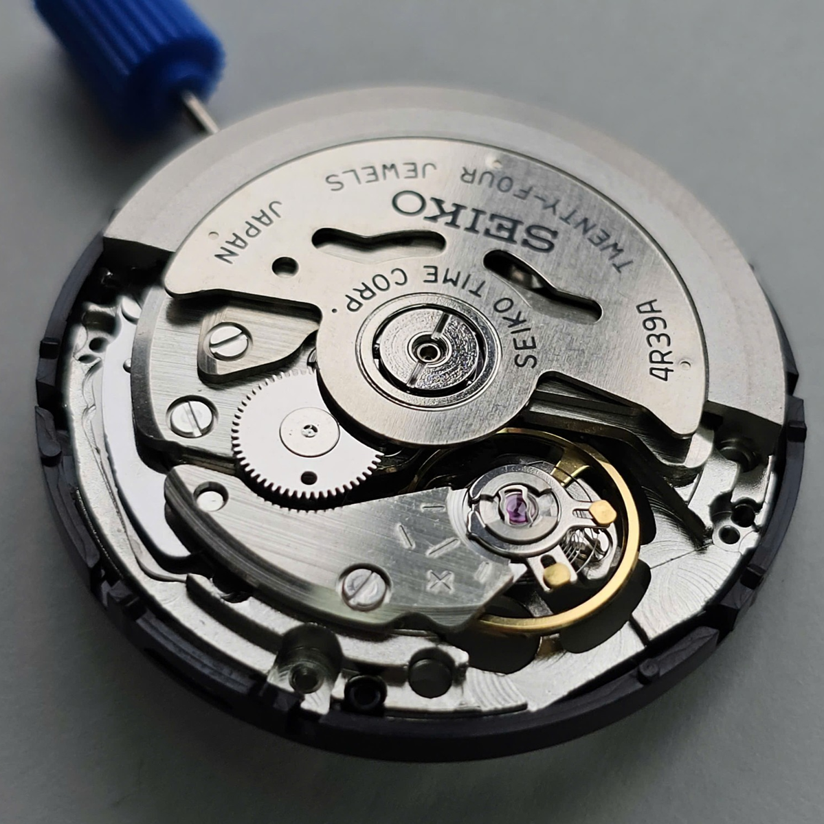 Seiko 4R39 Movement | Japan 4R39A Auto | Open Heart + 24H sub