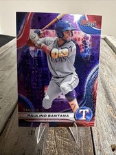 2024 Bowman's Best -  Paulino Santana #TP-27 Purple Refractor /250 Rangers