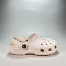 Crocs Classic Clogs White Lightweight Casual Comfort Shoes 206991 Youth Size 2