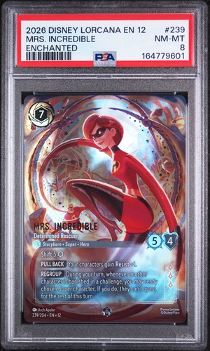 Mrs. Incredible - Determined Rescuer graded PSA 8 for sale on eBay