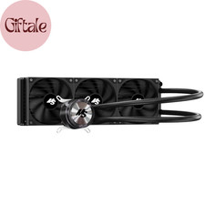AIO CPU Cooler, 360Mm AIO with High-Speed Ceramic Bearing Pump, 3X PWM Fans, 3-P