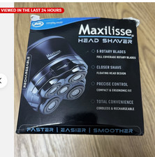 Image of JML Maxilisse Head Shaver/Cordless + Rechargeable 100% GENUINE IN BOX.