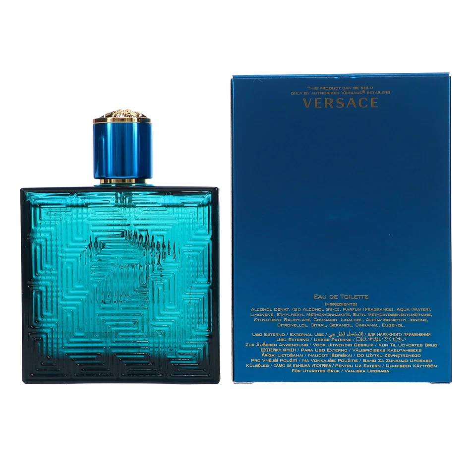 Versace Eros Eau de Toilette 3.4 oz - Image 2 of 4