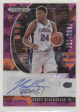2020 Prizm Draft Picks Prospect Purple Ice 17/99 Kerry Blackshear Jr Auto 05ky