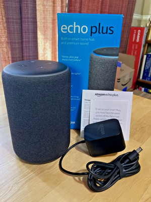 Amazon Echo Plus (2nd Generation) L9D29R Smart Speaker - Black - FREE SHIPPING