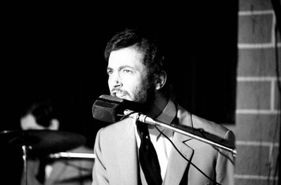 Italian keyboard player singer Francesco Marsella of band I Gigant- Old Photo 4
