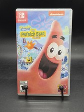 Spongebob Squarepantse The Patrick Star Game Nintendo Switch Empty Case Only