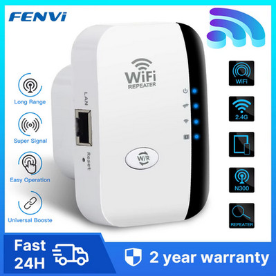 Wifi fenvi 300Mbit/s 2.4Ghz WLAN Verstärker drahtloser WiFi Repeater AP Modus