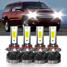 For Chevrolet Suburban 2500 2000-2006 LED Headlight Kit High Low Beam Combo Bulb