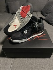 Nike Air Jordan 4 Retro Black Canvas