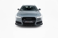Maxton Design Frontlippe V.3 Passend FüR Audi A6 / A6 C7 S-Line/ S6 C7 FL Schwar