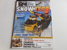Snowmobile magazine 2012 Yamaha Nytro SRX vintage 1981 Ski-Doo twin track racer