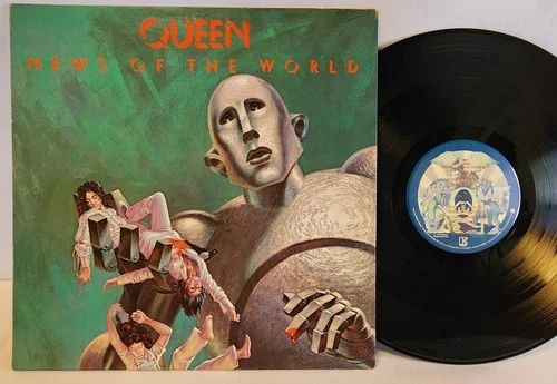 Queen - News Of The World LP - OG Press - Elektra - VG+