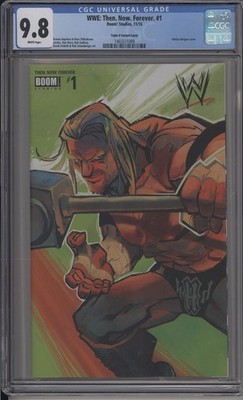 WWE: THEN. NOW. FOREVER. #1   CGC 9.8 NM/M - MATIAS BERGARA TRIPLE H COVER 2016