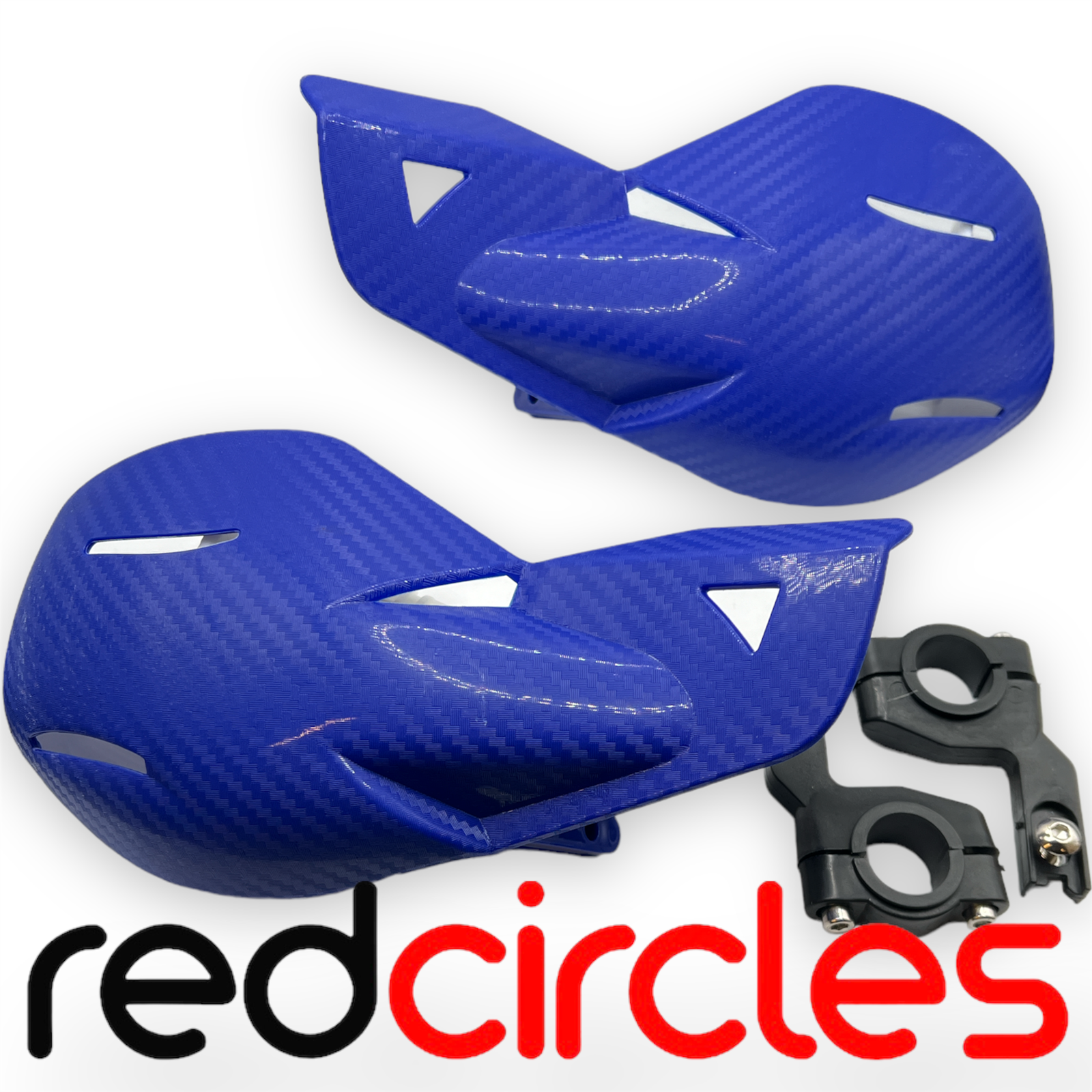 22mm BLUE PIT BIKE HAND GUARD PROTECTOR HANDGUARDS fits 150cc 160cc PITBIKES