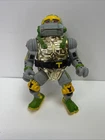 Vintage 1989 TMNT Metal Head Turtles Ninja Action Figure w Accessories Playmates