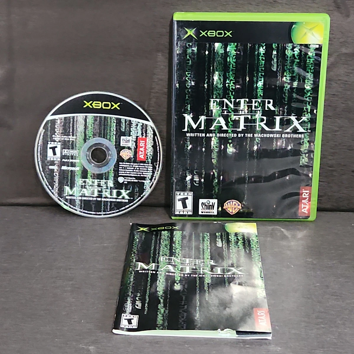 Microsoft Xbox Enter the Matrix Video Games for sale - eBay