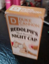 Duke Cannon Supply Co. Rudolph's Much Deserved Night Cap BAR SOAP 10 OZ Lot Of 2